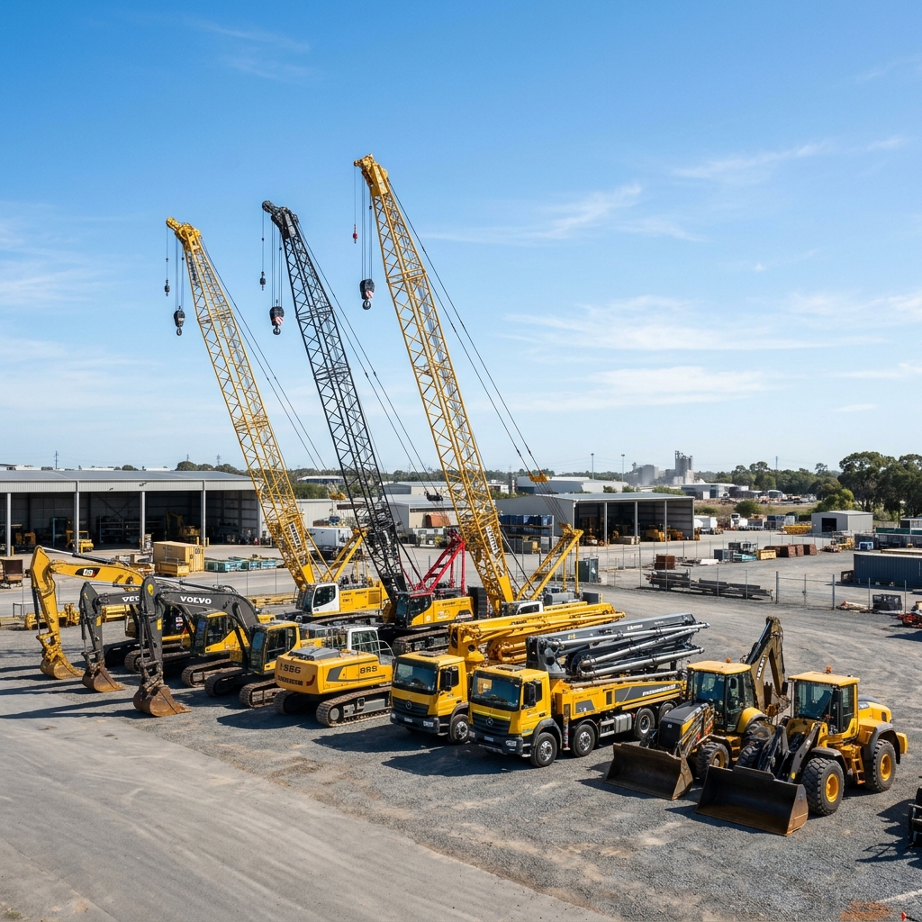Heavy Machinery Rental Fleet